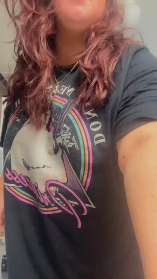 A belly and a tit drop 🤭you’re welcome