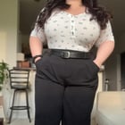 On/off of my work outfit! 😈
