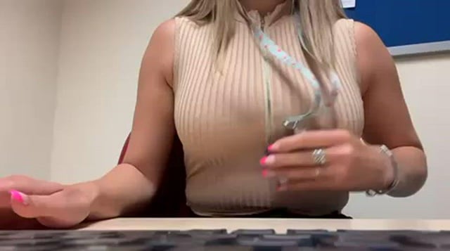 My boobs at the office..