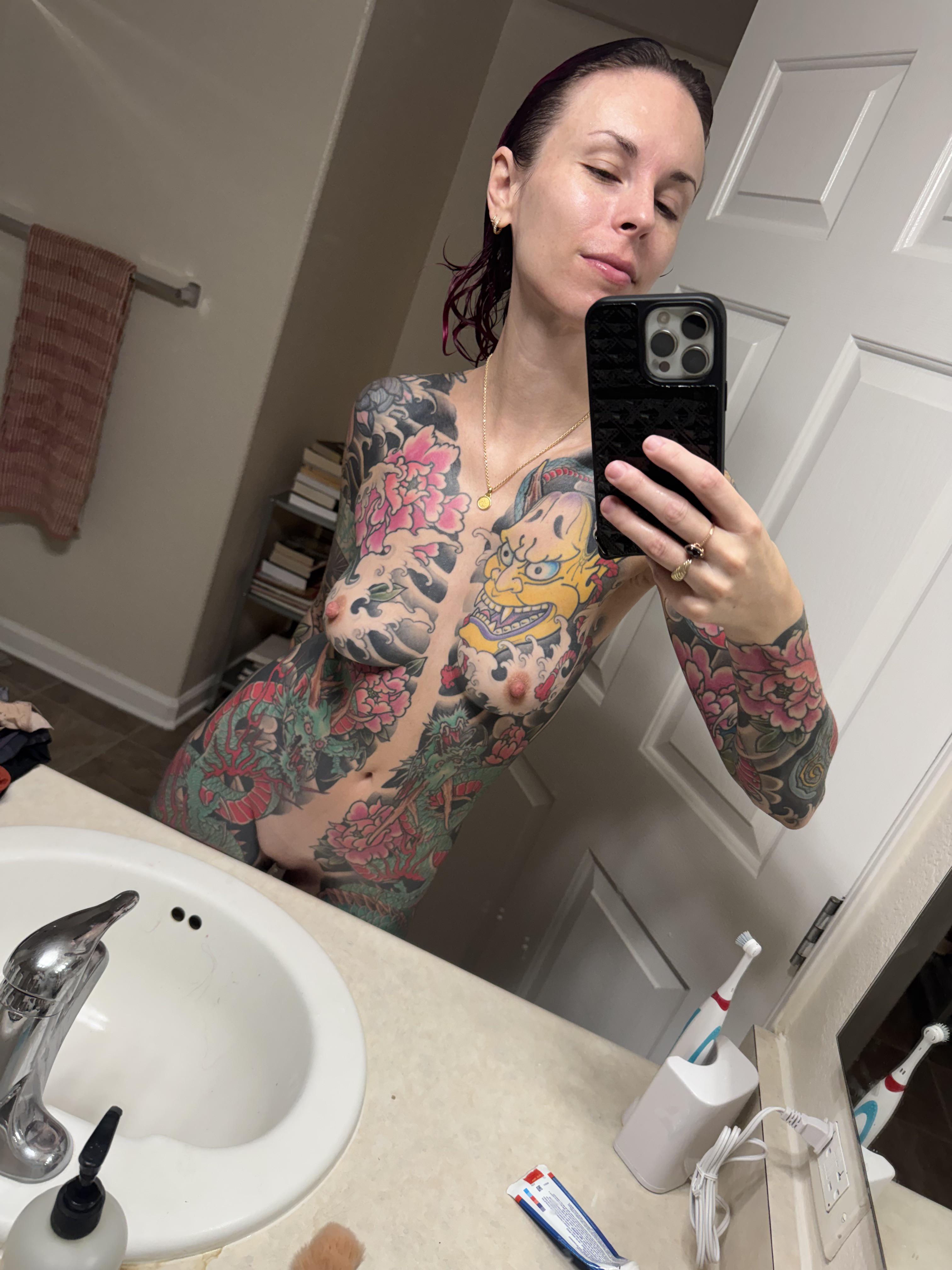 Spending my bday in my bday suit