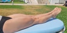 Pool side feet x