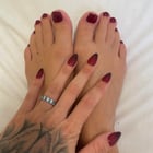 A little red never hurt anyone… especially on my nails and toes