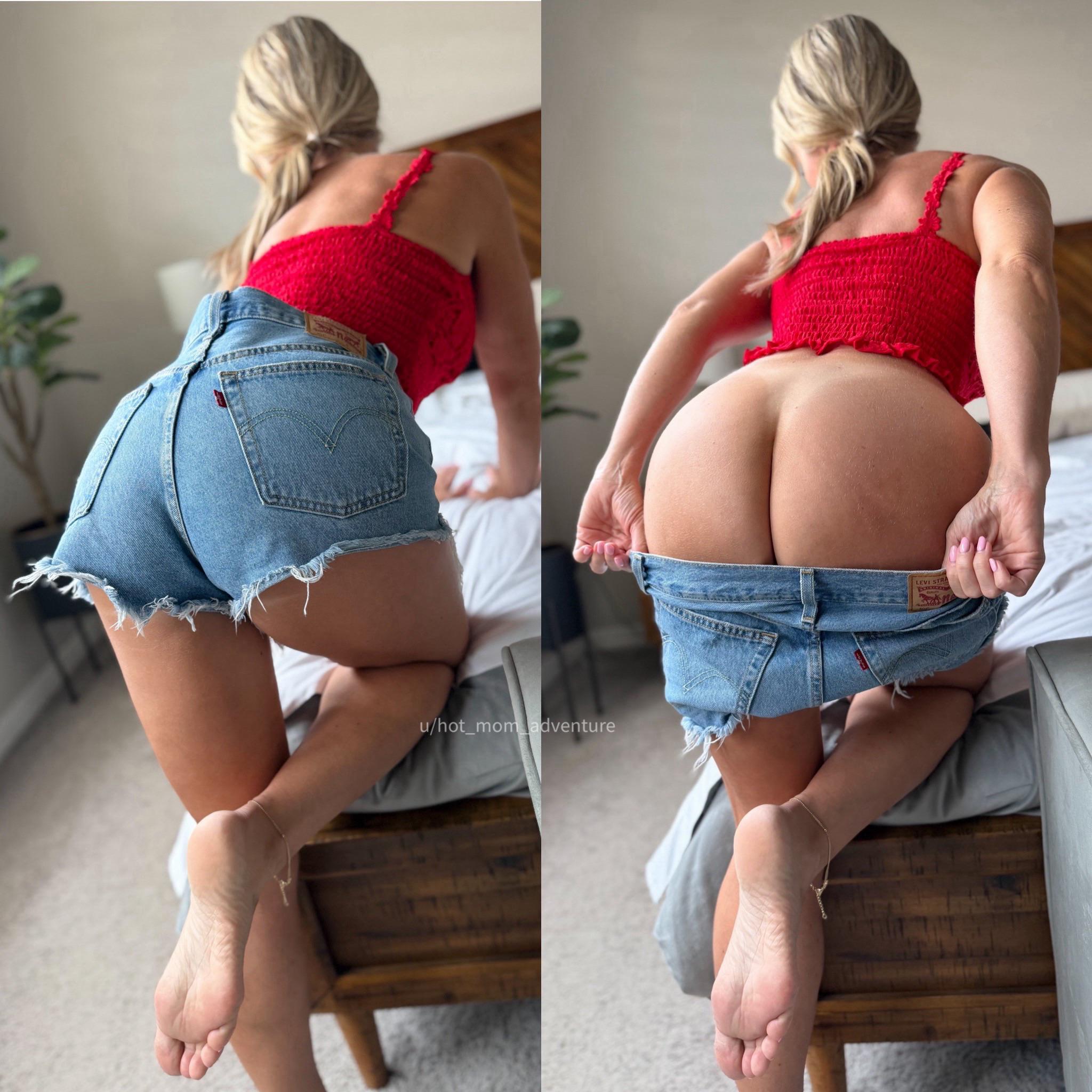 Nothing but tan lines underneath…