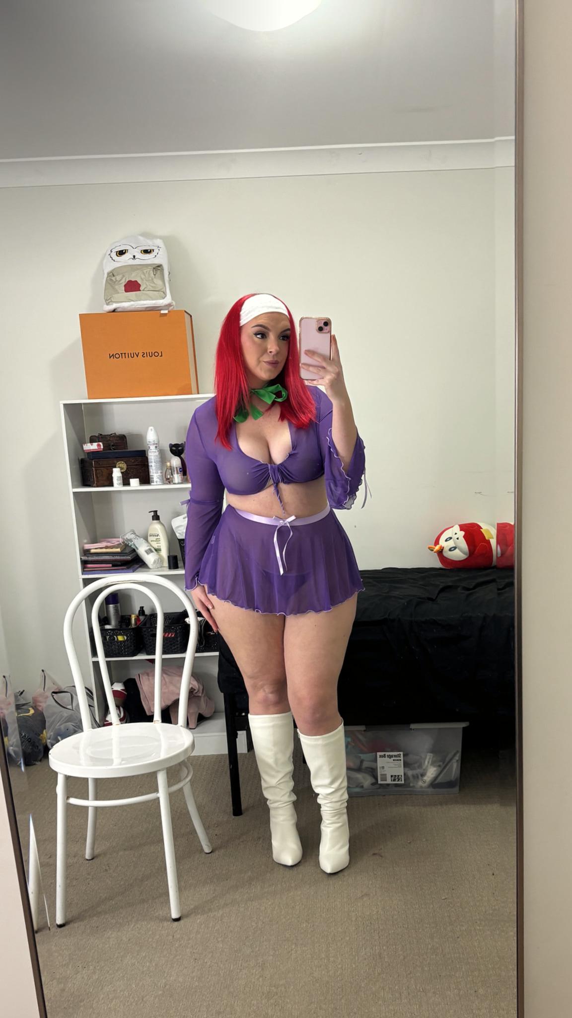 playing dressup today