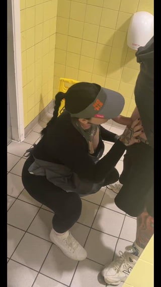 Will you reject this kind of blowjob at Dunkin Donuts
