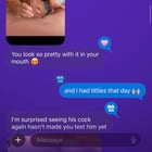 Okay maybe I am starting to get a little desperate for his cock 😩