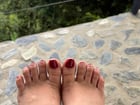 A few different views of my pretty feet today