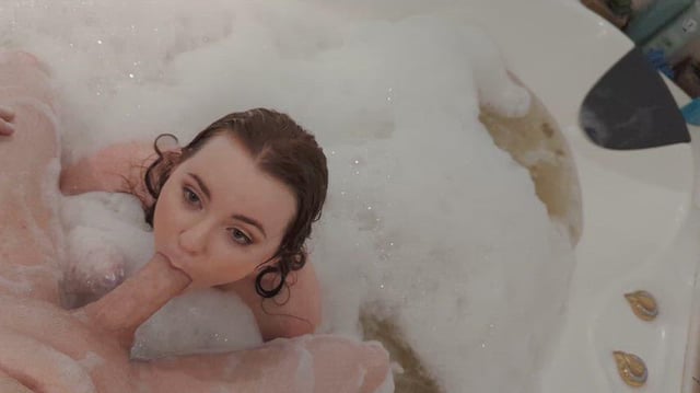 You died and went to blowjob heaven 😇