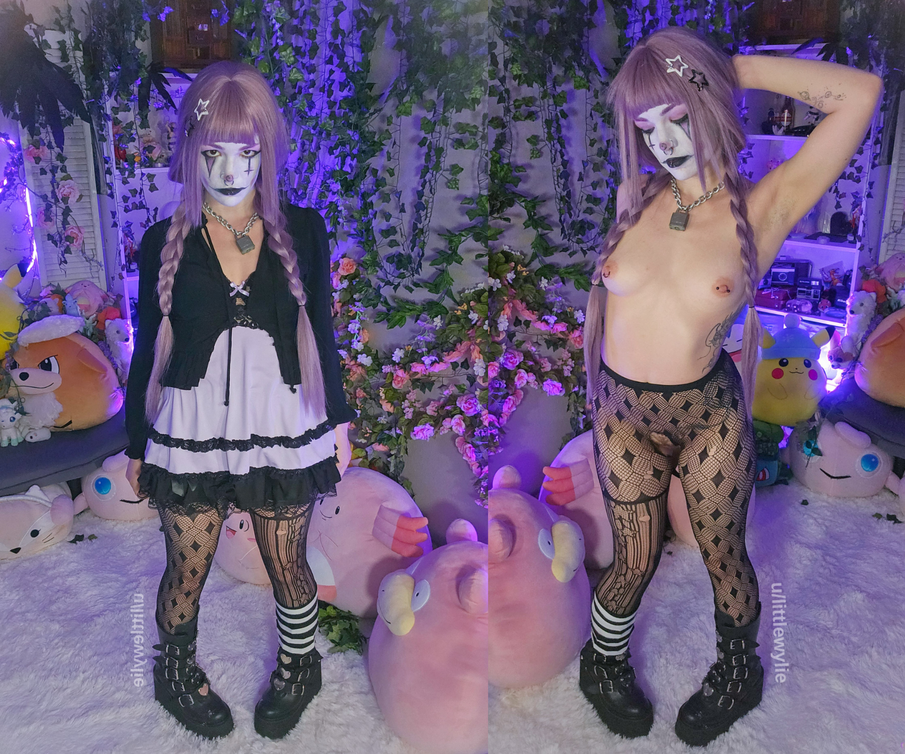 cum clown around with me~