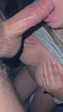 sucking cock in bed before we sleep