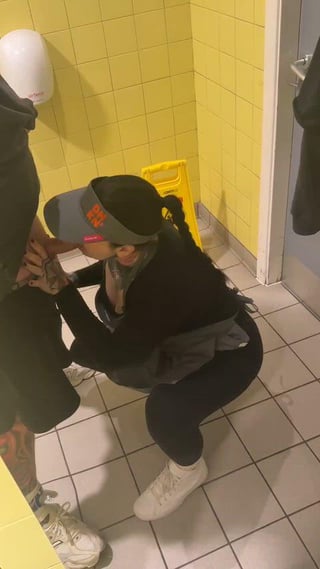 What you doing if the worker at Dunkin Donuts took you out back and did this to you