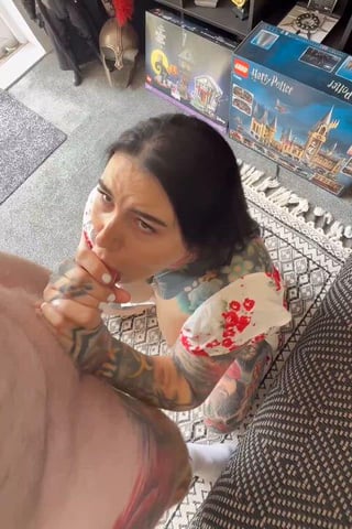How do you feel when you see me sucking dick