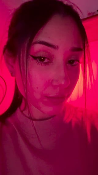 Lighting red on my nipples