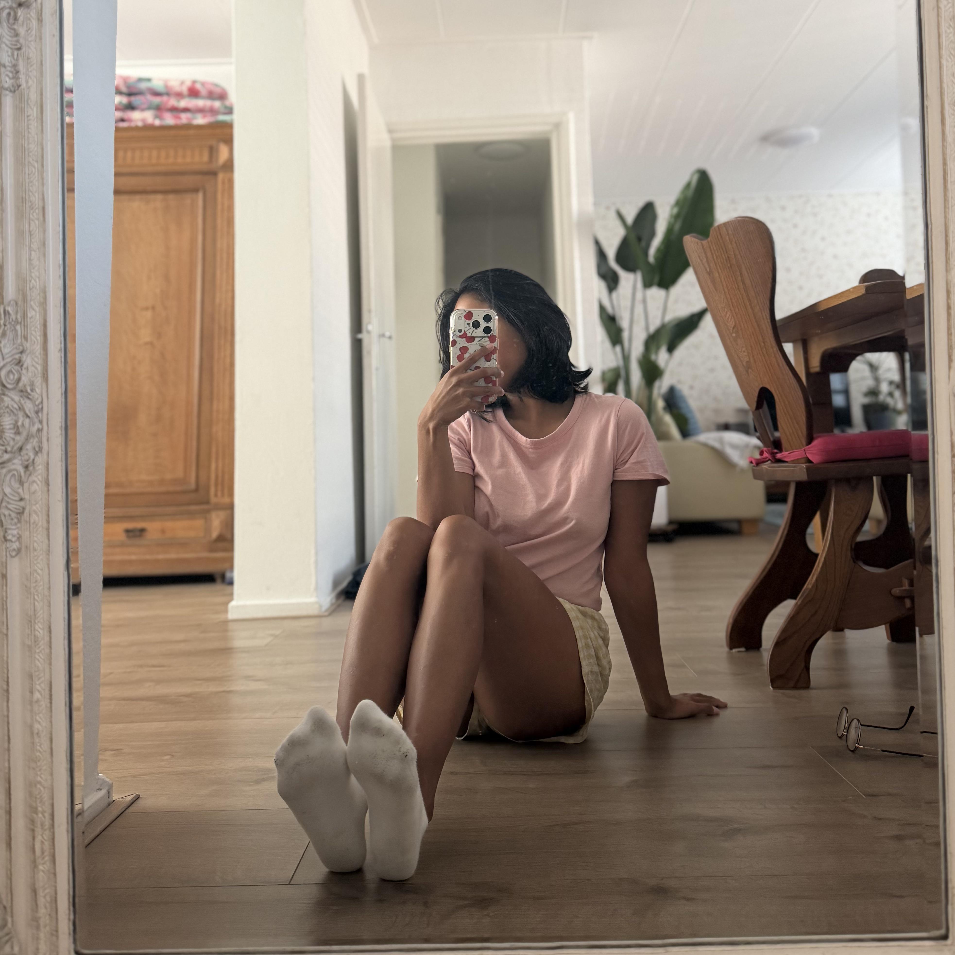 couldn’t resist showing you my cute socks