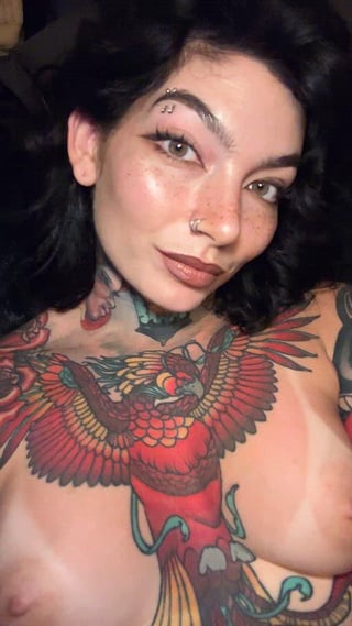 tattooed girls are the best at draining you