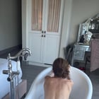 Round and firm and dripping wet