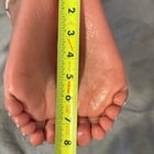 My feet are small :)