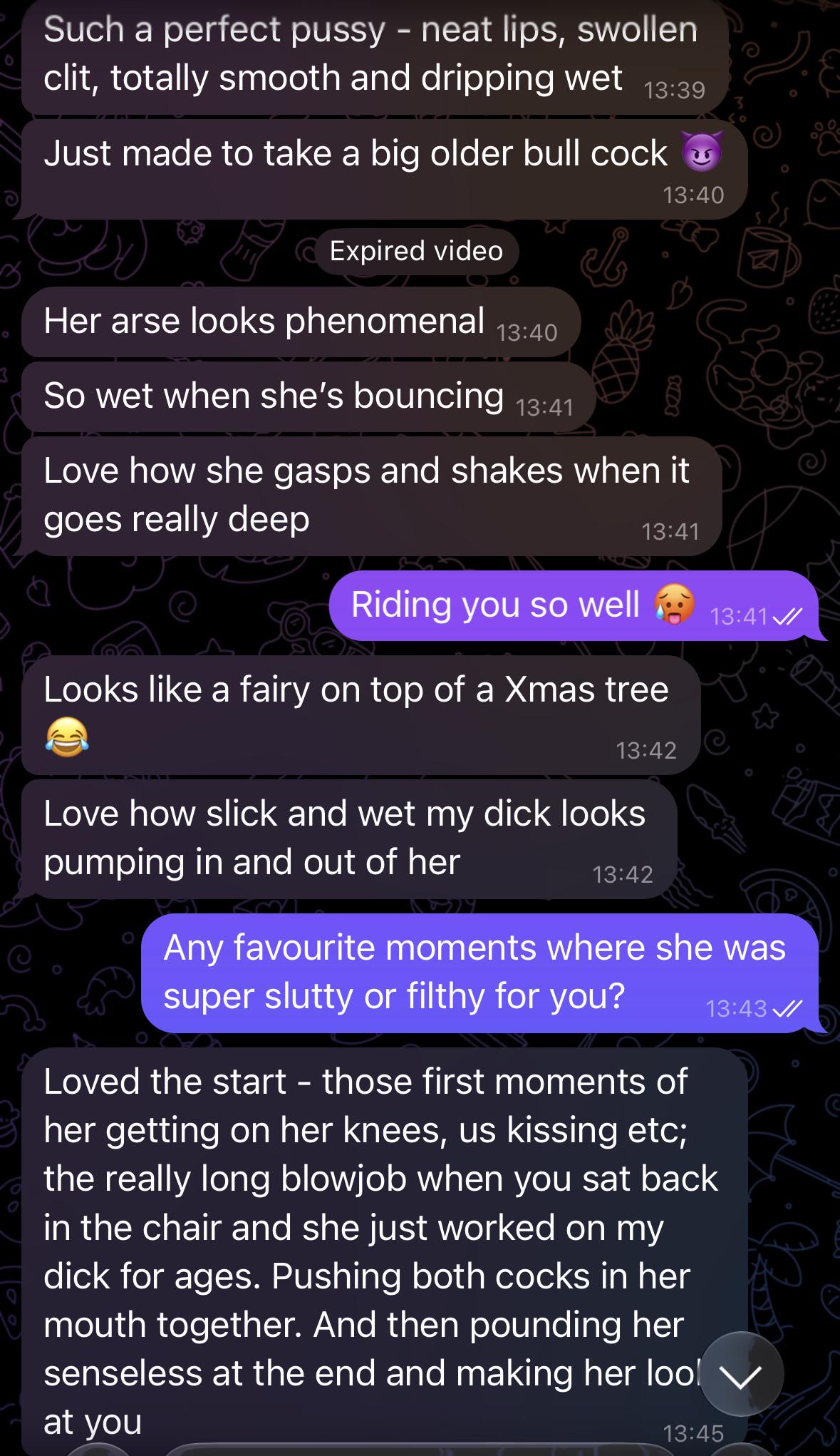 Bulls messages me after fucking my girlfriend for the third time