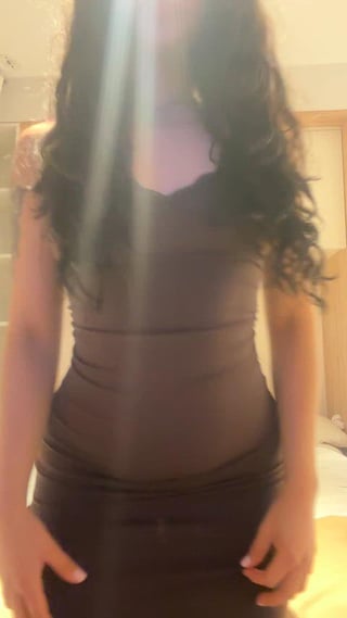 the best dresses look better on a latina with nothing under