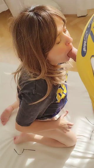 I never say no to a quickie swallow
