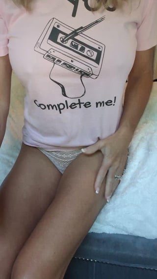 Panties pulled to the side