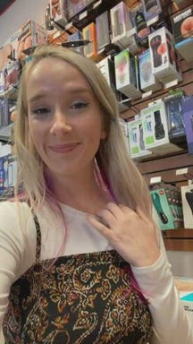 Going to the sex shop made me horny :)