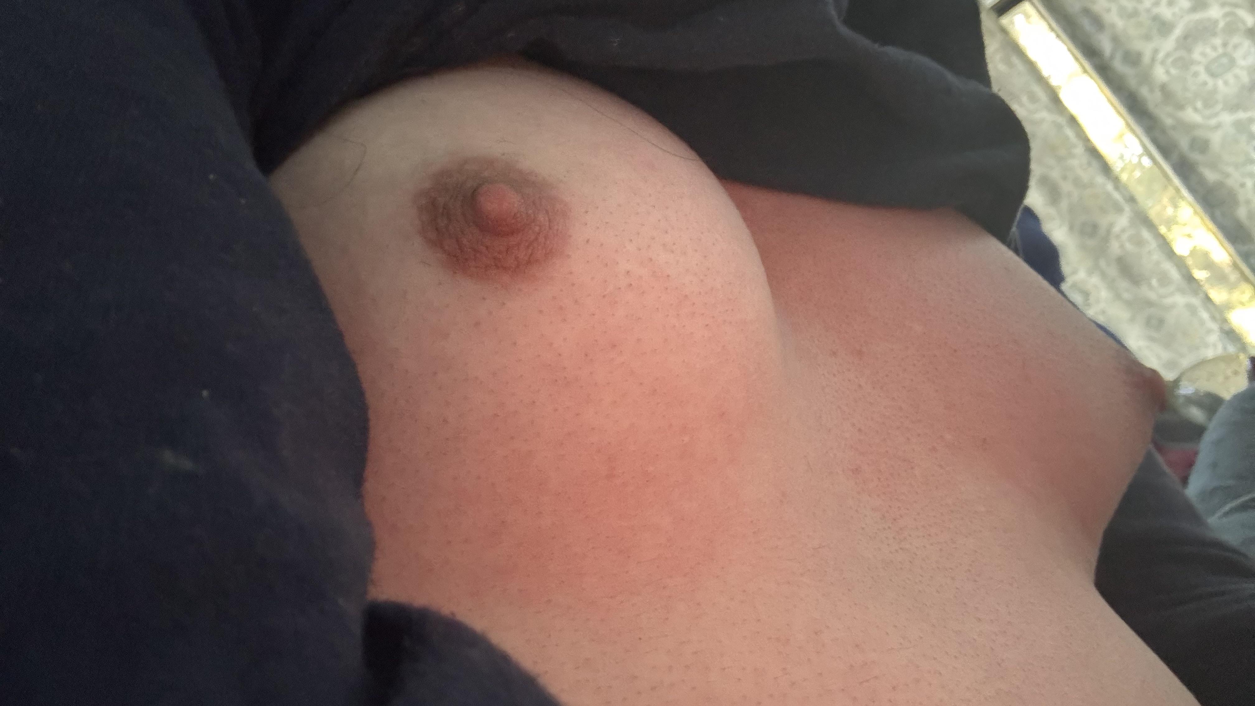 finally found a good angle for tit pics lol