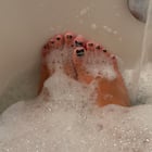 Soapy feet