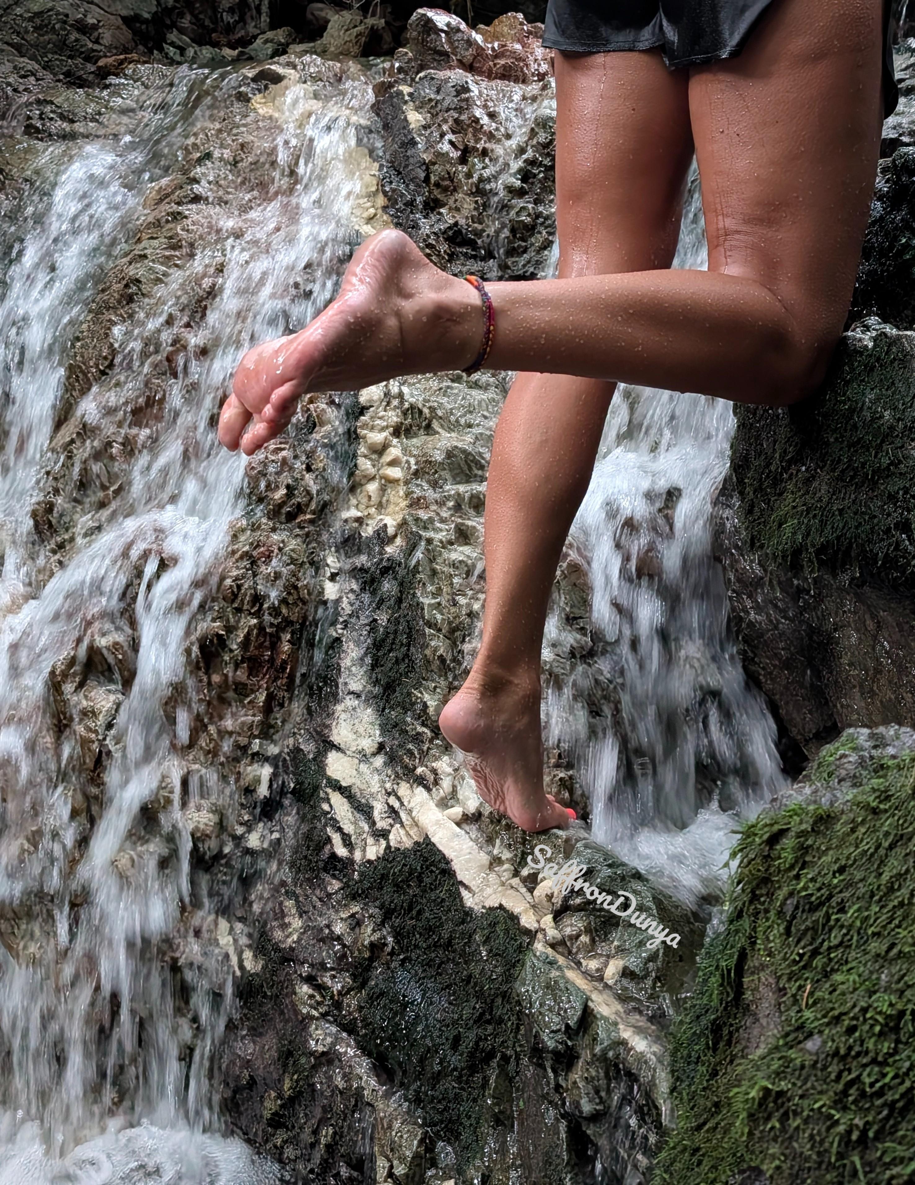 That water was so refreshing on my tired soles …