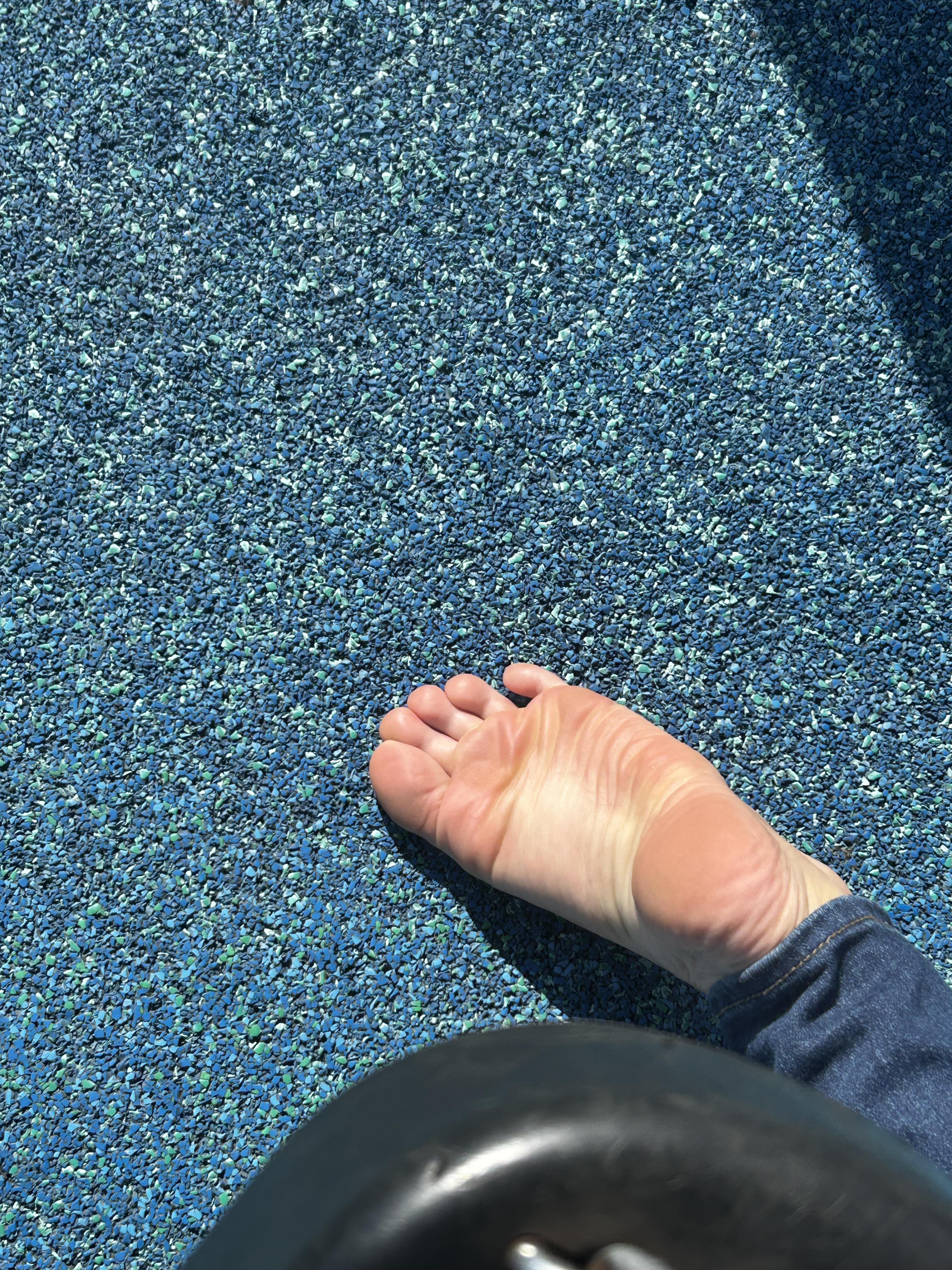 What would you do if you caught my soles like this in public?