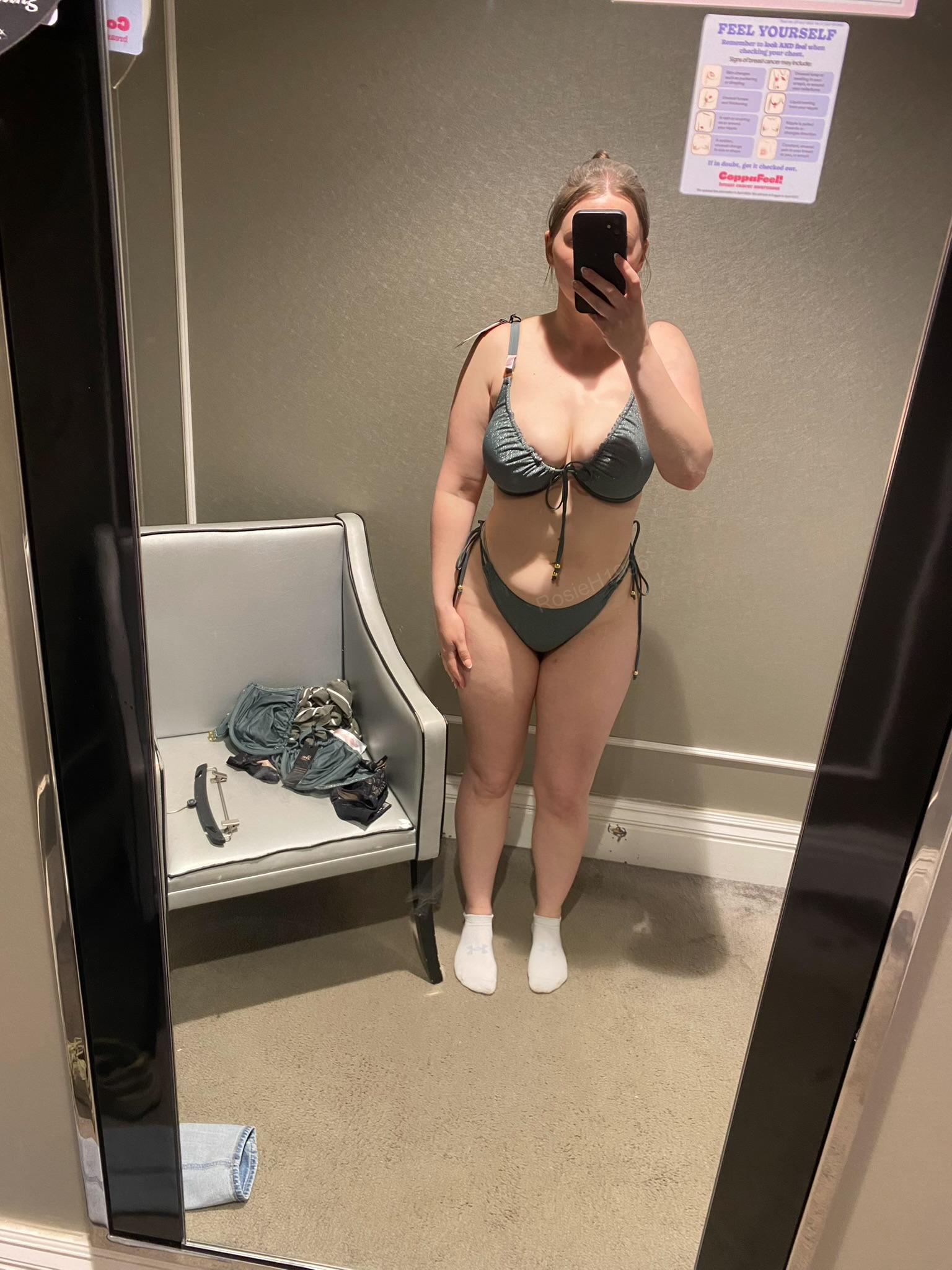 Hunting new bikinis for my girls only trip