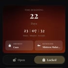 Day 8 of beeing locked, while she is out having fun.