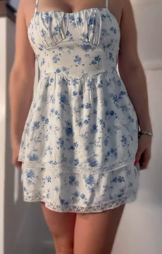 Under my dress…