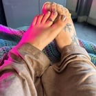 Ready to play footsies with me…? Just don’t blame me when I leave you rock hard. 🤯💖