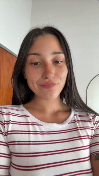 Admire my small titties