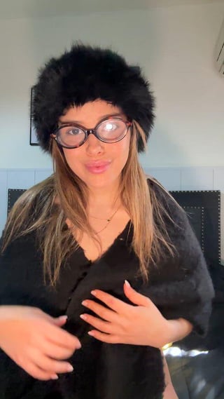 Slavic nerd with big boobs