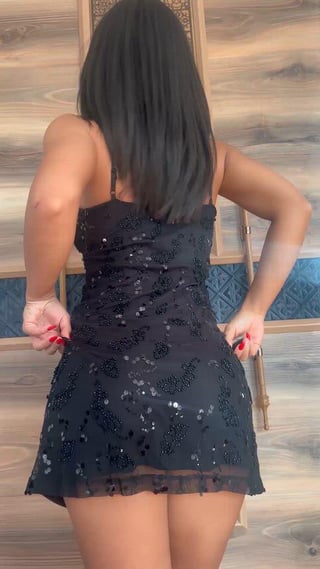 No panties under sundress