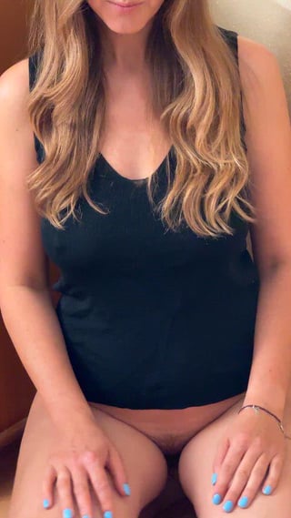 Evening snack idea: me, my boobs, waiting for your mouth