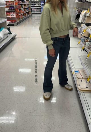 MILF having some fun in Target