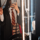 guess who’s back? :>🖤✨ finally got my account back today, so here’s your asian girl in her little Harry Potter outfit 💖🪄
