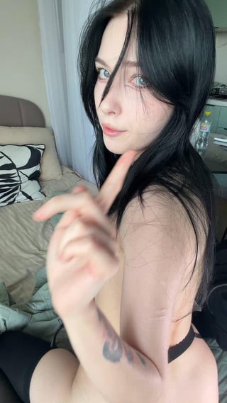 cute goth slutty