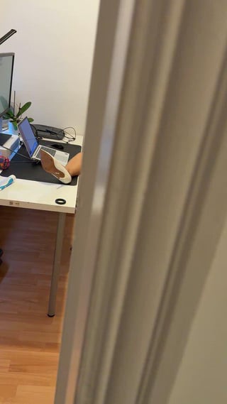 Caught masturbating at work