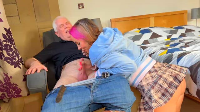 Retirement home afternoons are fun