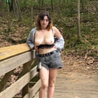 Letting my boobies peak outside