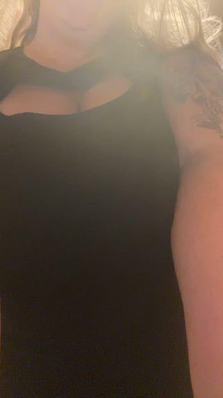 Sneaky titty drop to start your day