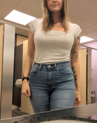 My white bra shows my innocence