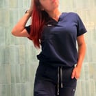 Filling in at another hospital. I looked good nude against their wall.